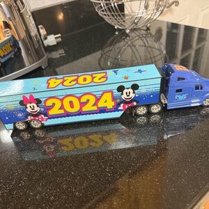 Disney Blue 2024 Mickey and Minnie Toy Truck